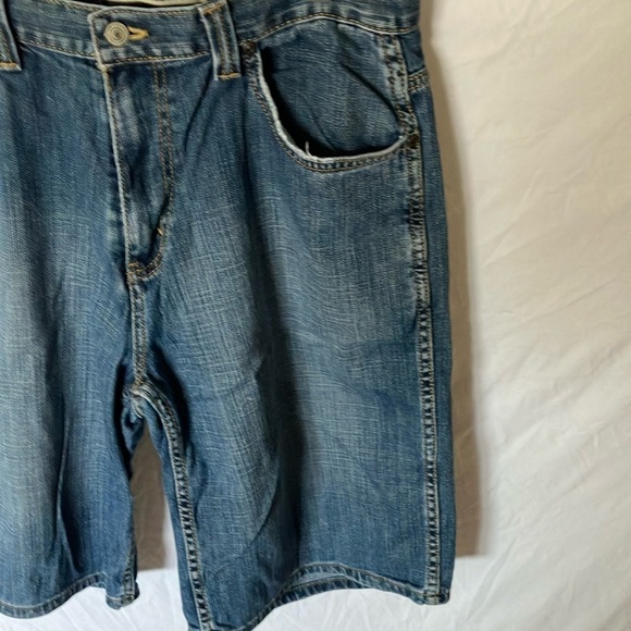 US Polo Assn: Men's Blue Baggy Denim Shorts- 33 - Picture 6 of 11